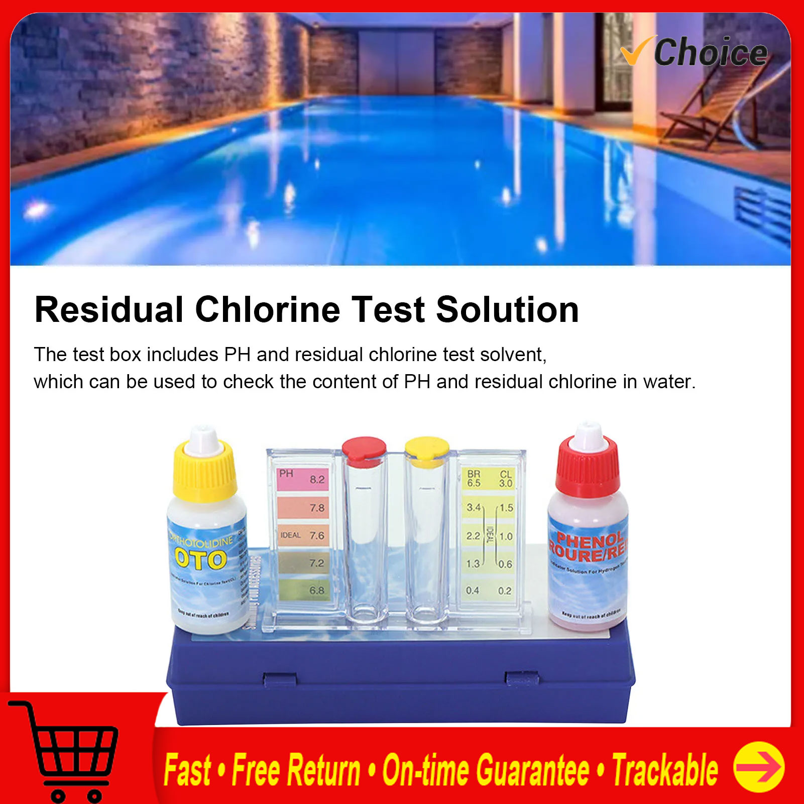 Ph Up Down Solution - Testing Pipe Water Quality Test Solution