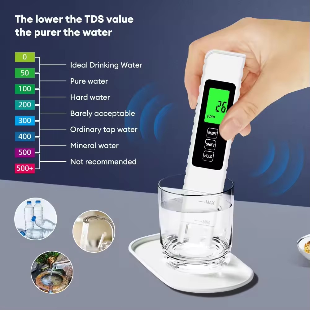 Ph Up Down Solution - 4 in 1 Digital Water Tester