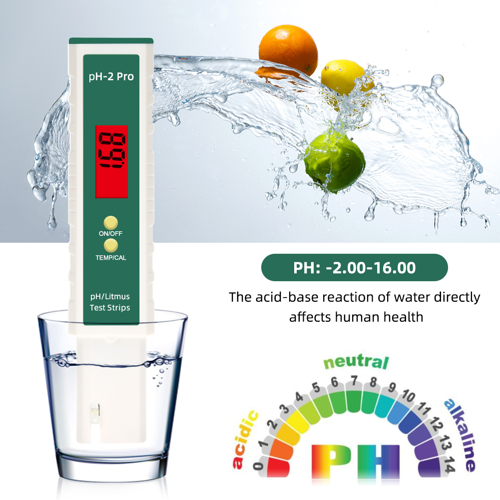 Yieryi Digital PH Meter with L - Ph Up Down Solution ulasan dan harga