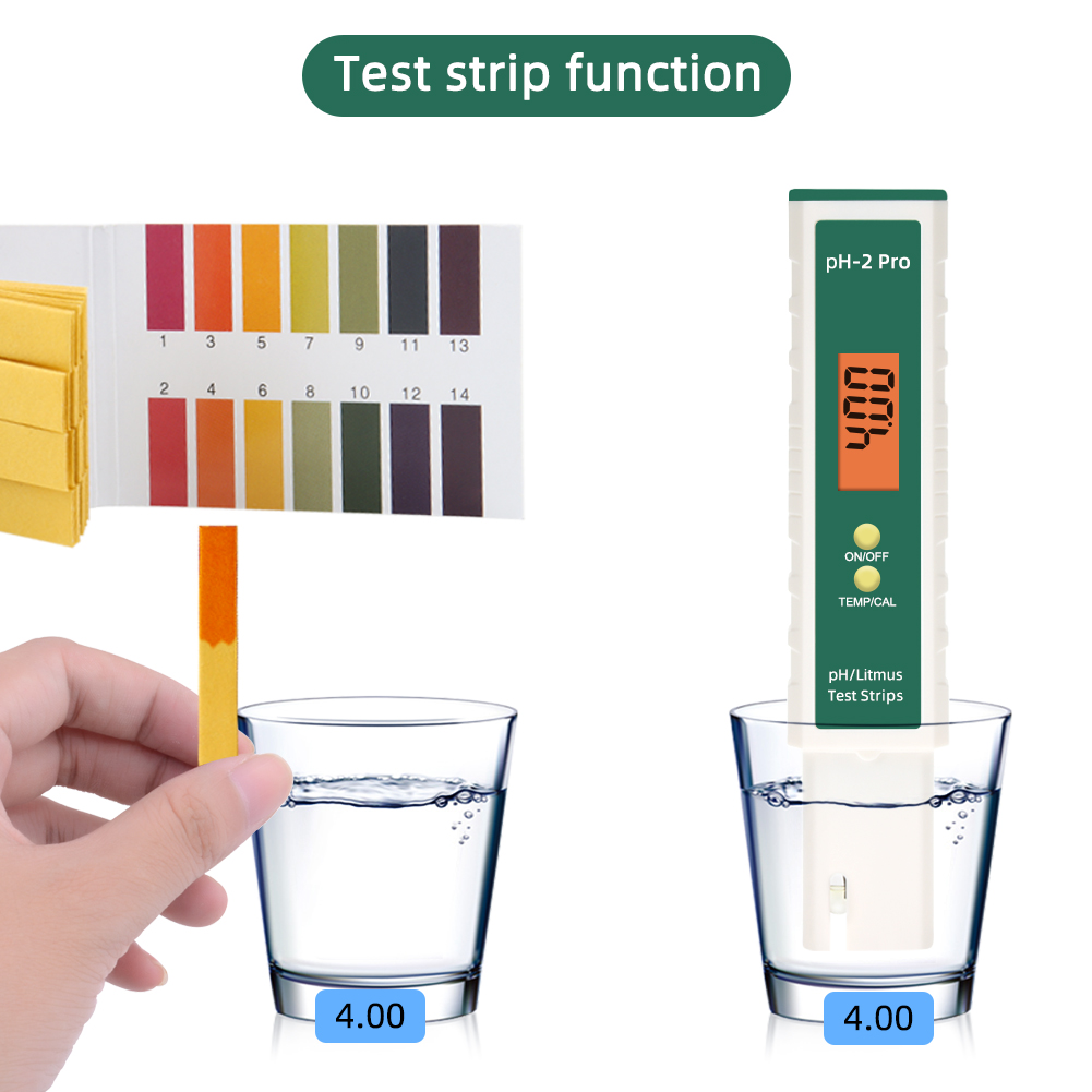 Yieryi Digital PH Meter with L - Ph Up Down Solution ulasan dan harga