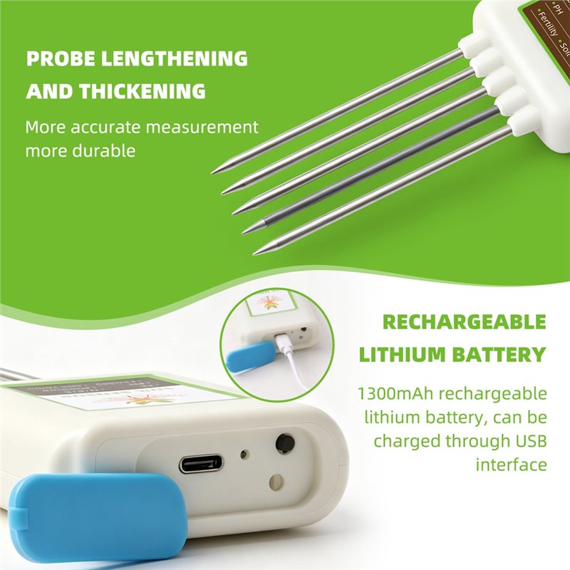 ABMR-Bluetooth 8 In 1 NPK PH E - Ph Up Down Solution ulasan dan harga