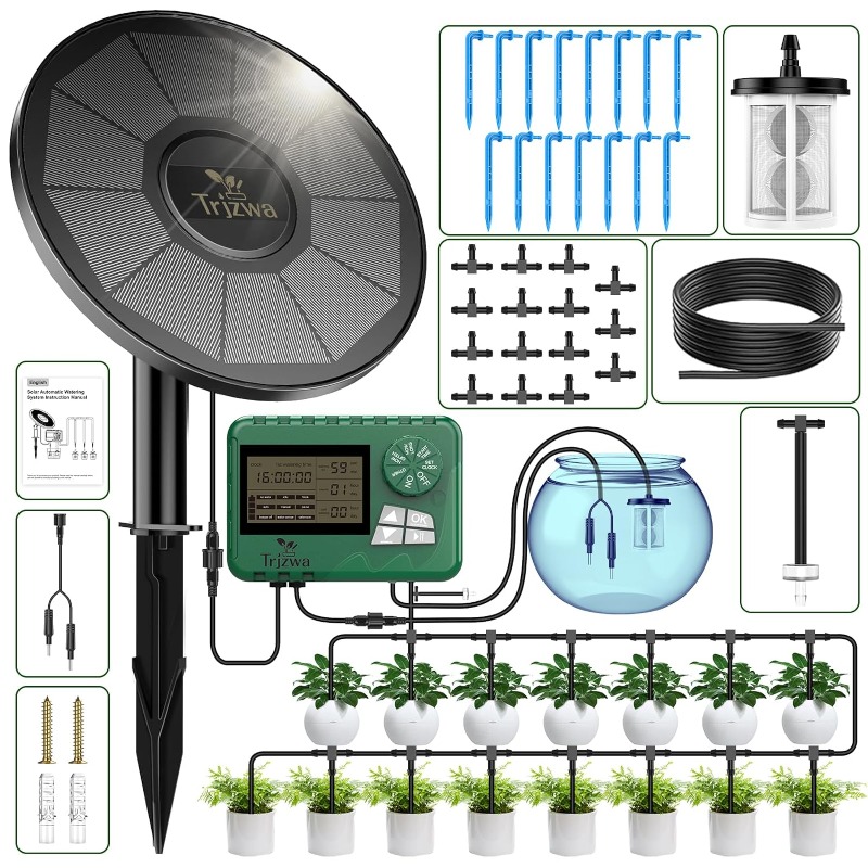 Solar Irrigation Equipment Gre - Urban Farming System ulasan dan harga