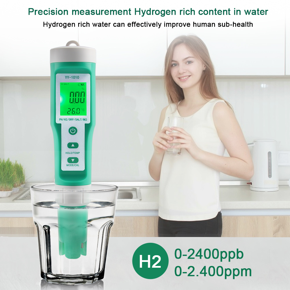 10 in 1 PH/EC/TDS/ORP/H2/SALT/ - Ph Up Down Solution ulasan dan harga