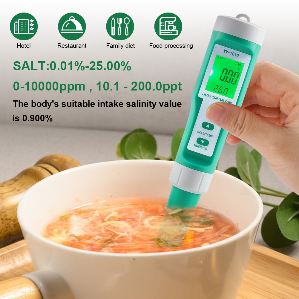 10 in 1 PH/EC/TDS/ORP/H2/SALT/ - Ph Up Down Solution ulasan dan harga