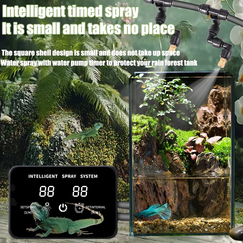 Intelligent Reptile Spray Irri - Urban Farming System ulasan dan harga