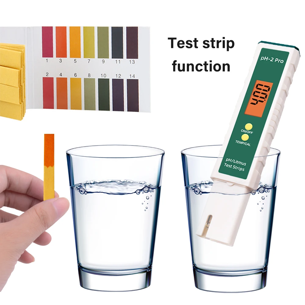 PH-2 Pro Digital Lab PH Meter  - Ph Up Down Solution ulasan dan harga