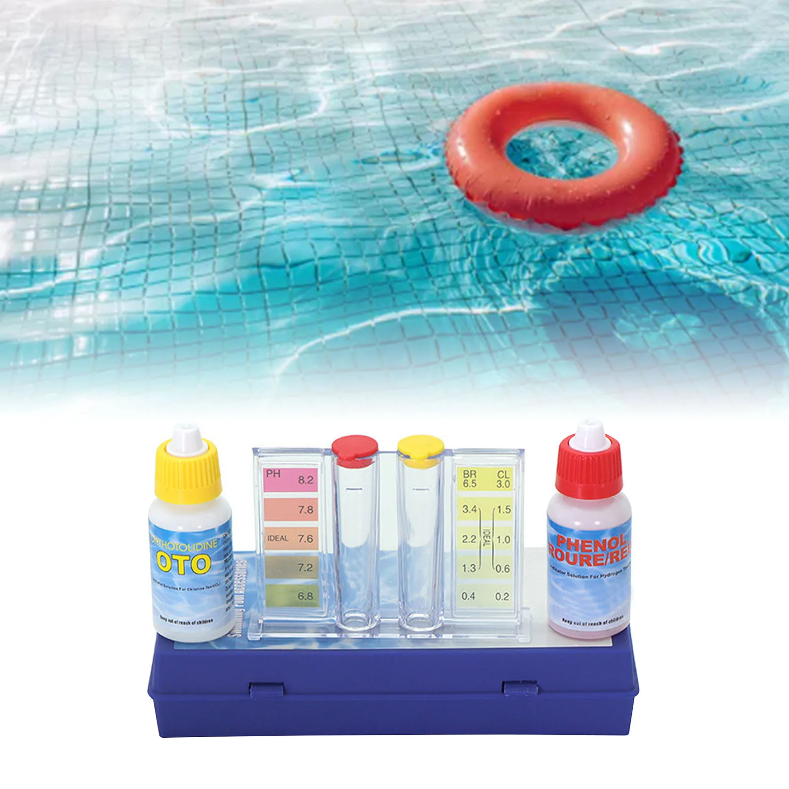 Testing Pipe Water Quality Tes - Ph Up Down Solution ulasan dan harga