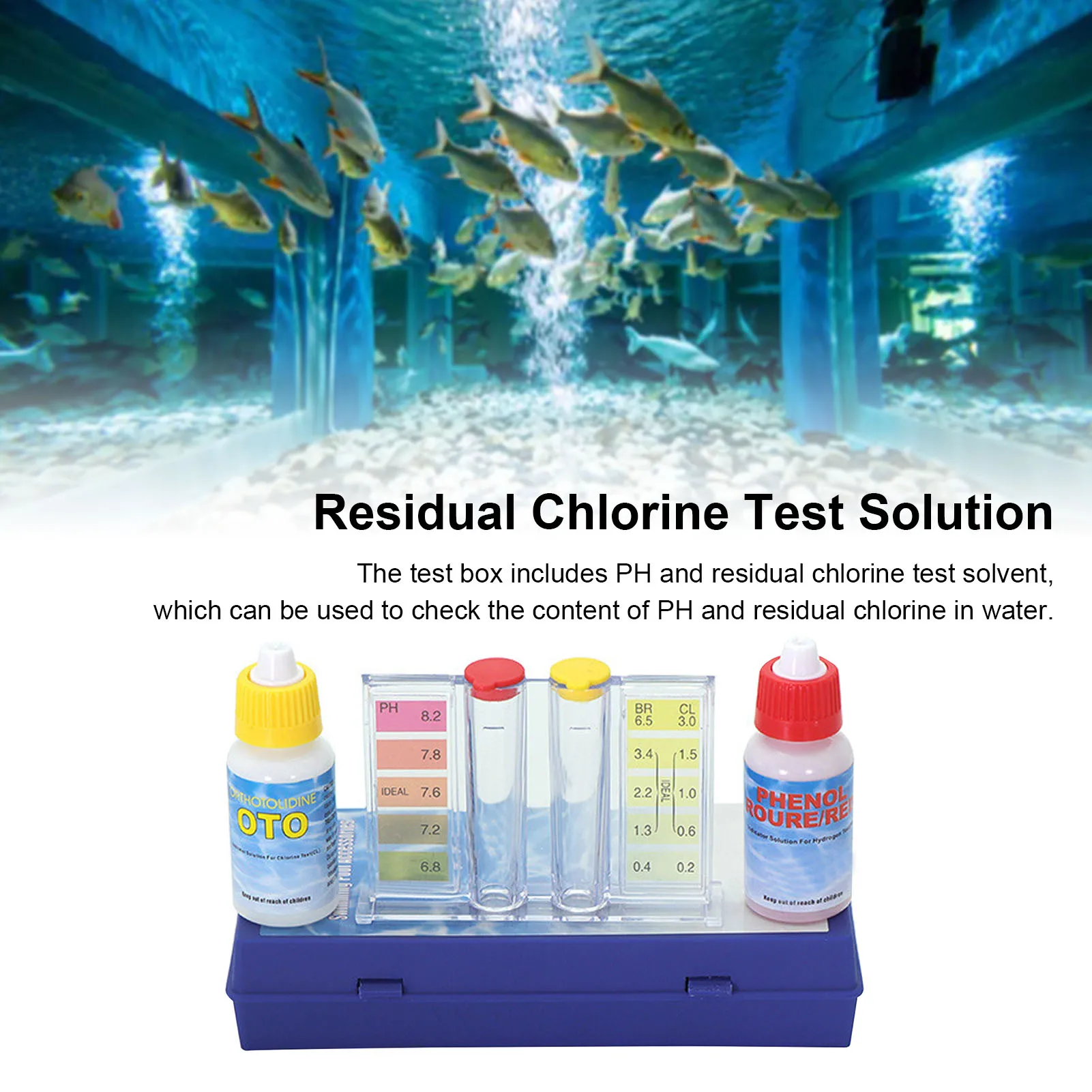 Testing Pipe Water Quality Tes - Ph Up Down Solution ulasan dan harga