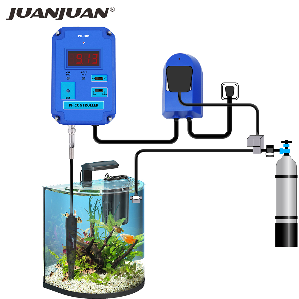 PH-301 Digital PH Controller p - Ph Up Down Solution ulasan dan harga