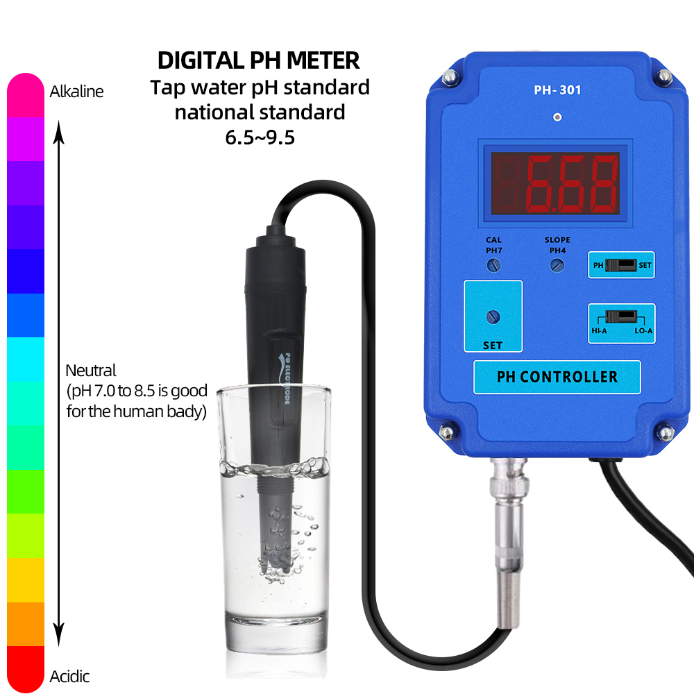 PH-301 Digital PH Controller p - Ph Up Down Solution ulasan dan harga