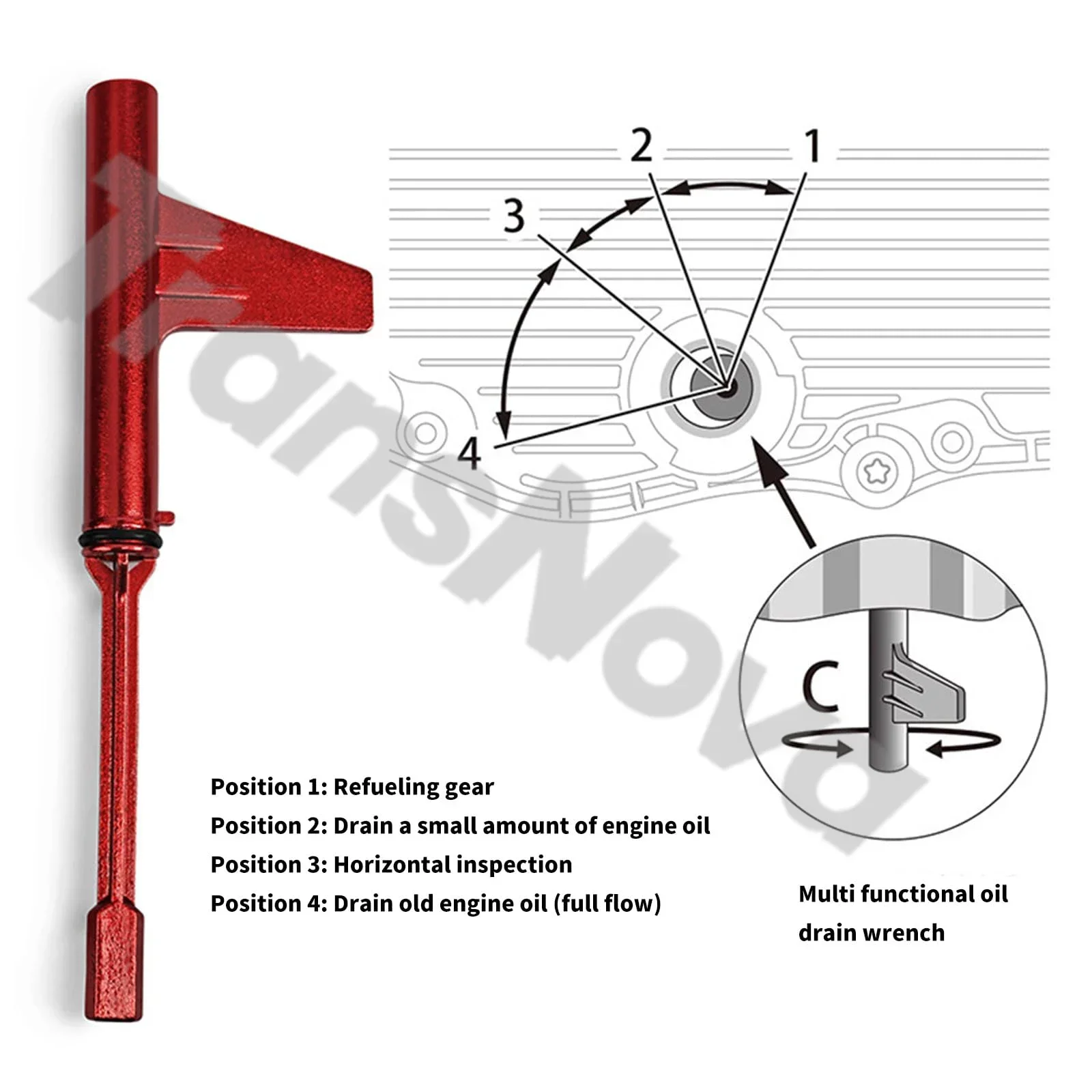 TransNova 725.0 Transmission O - Drain Filler Kit ulasan dan harga